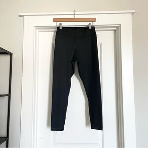 Sport-Tek Activewear Workout Leggings Black Stretch Polyester Lycra Size Small